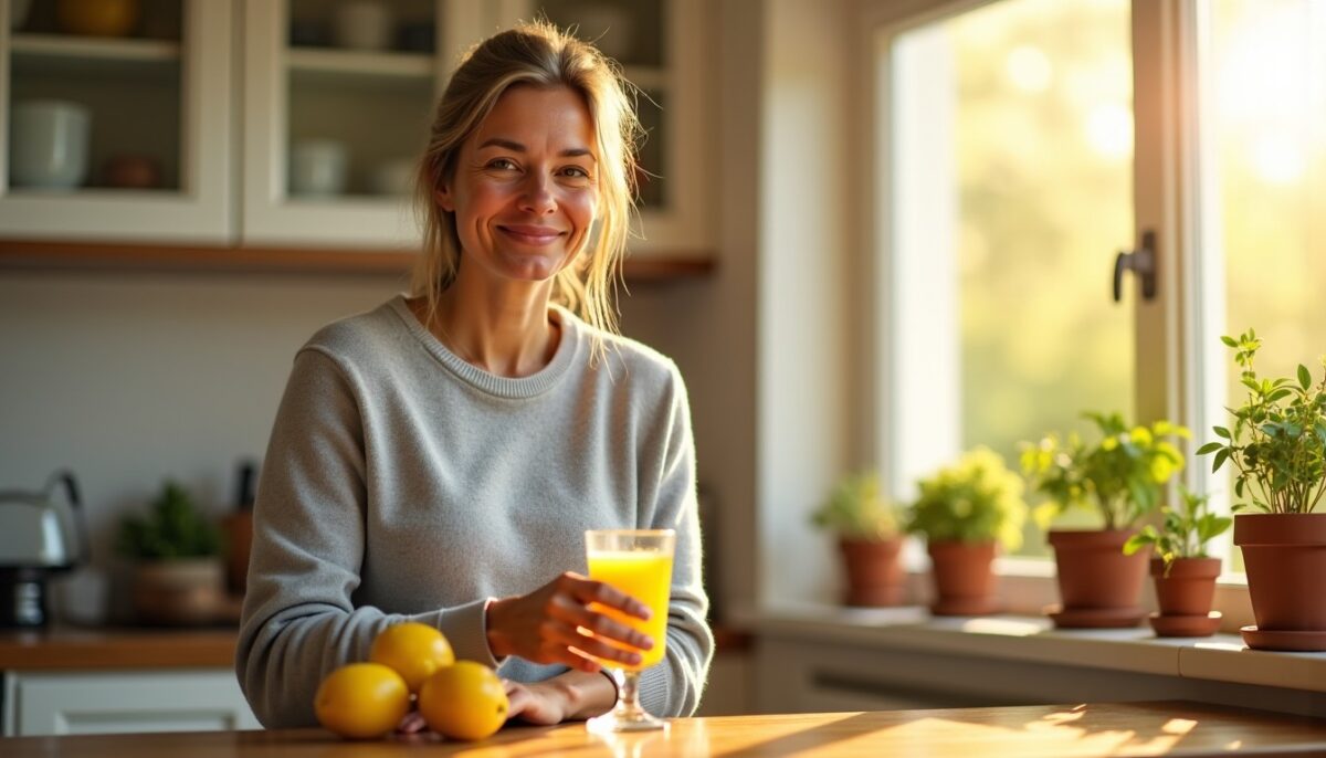 Jus de citron le matin à jeun : ce que vous apporte vraiment la vitamine C, sans promesses